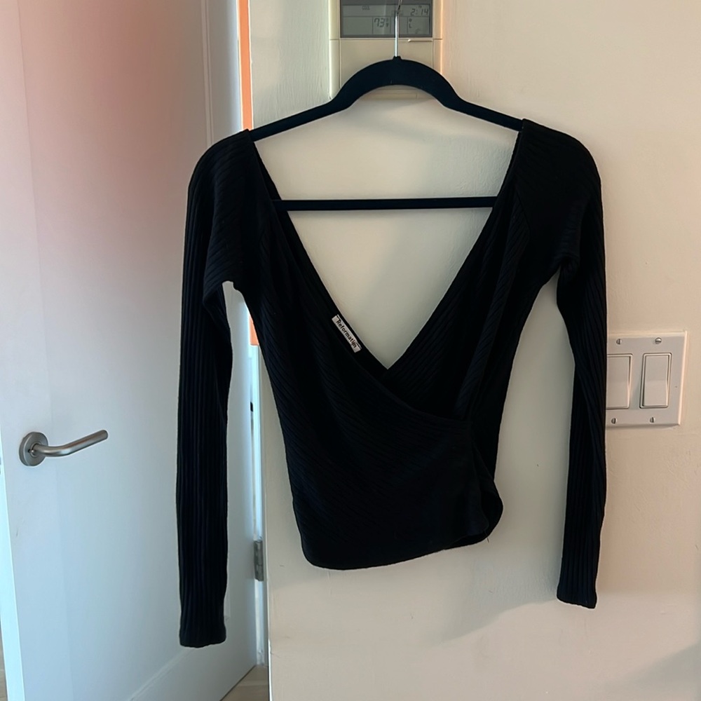 Reformation Ribbed Top